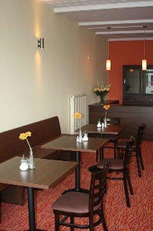 אוברלינגן Hotel Alpenblick Garni מסעדה תמונה