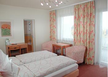 אוברלינגן Hotel Alpenblick Garni חדר תמונה
